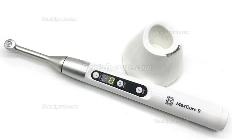 Refine MaxCure9 LED Polymerisationslampe Kabellos Breitspektrum-H&auml;rtungslicht